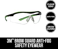 Vista 2 de 3M Gafas de seguridad con diseño inspirado en los deportes, transparentes, antivaho