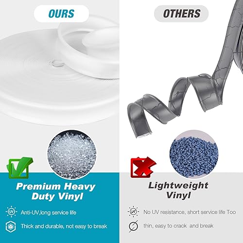 Miniatura 9 de Moldura de RV para moldura de rosca, ajuste para caravana y viajes (78 pulgadas, color negro, 100 pies)