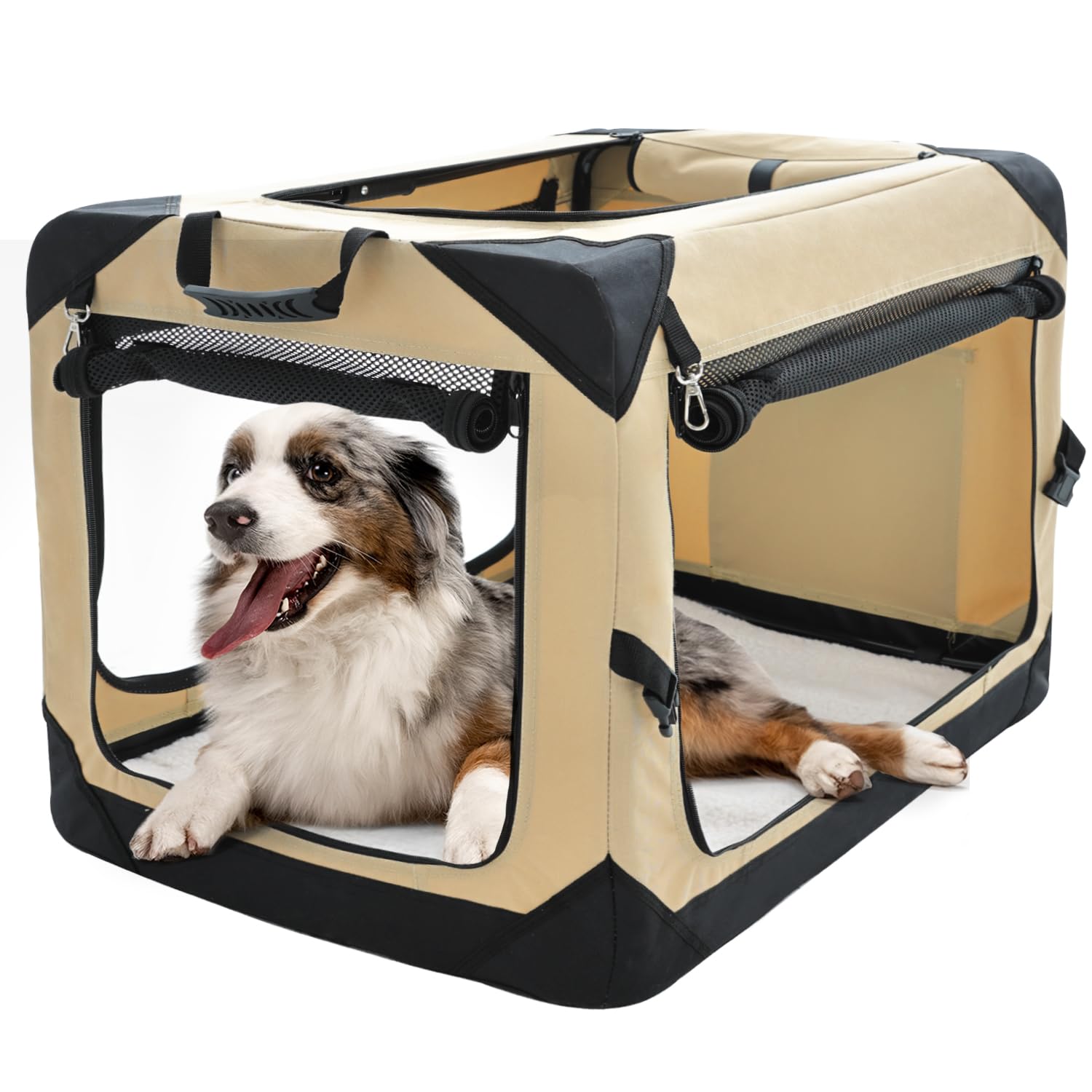 Curated visual reference: Fresh Look at Snapklik Com Pettycare 36 Inch Collapsible Dog Crate For Large