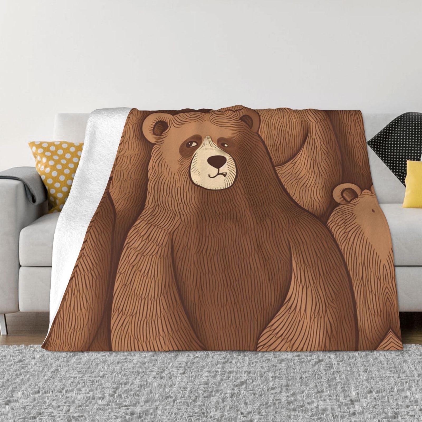 Couverture polaire en peluche durable et chaude pour un confort de lit supérieur