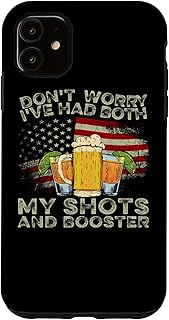 iPhone 11 Funny Vaccination I Got My Two Shots And A Booster Case