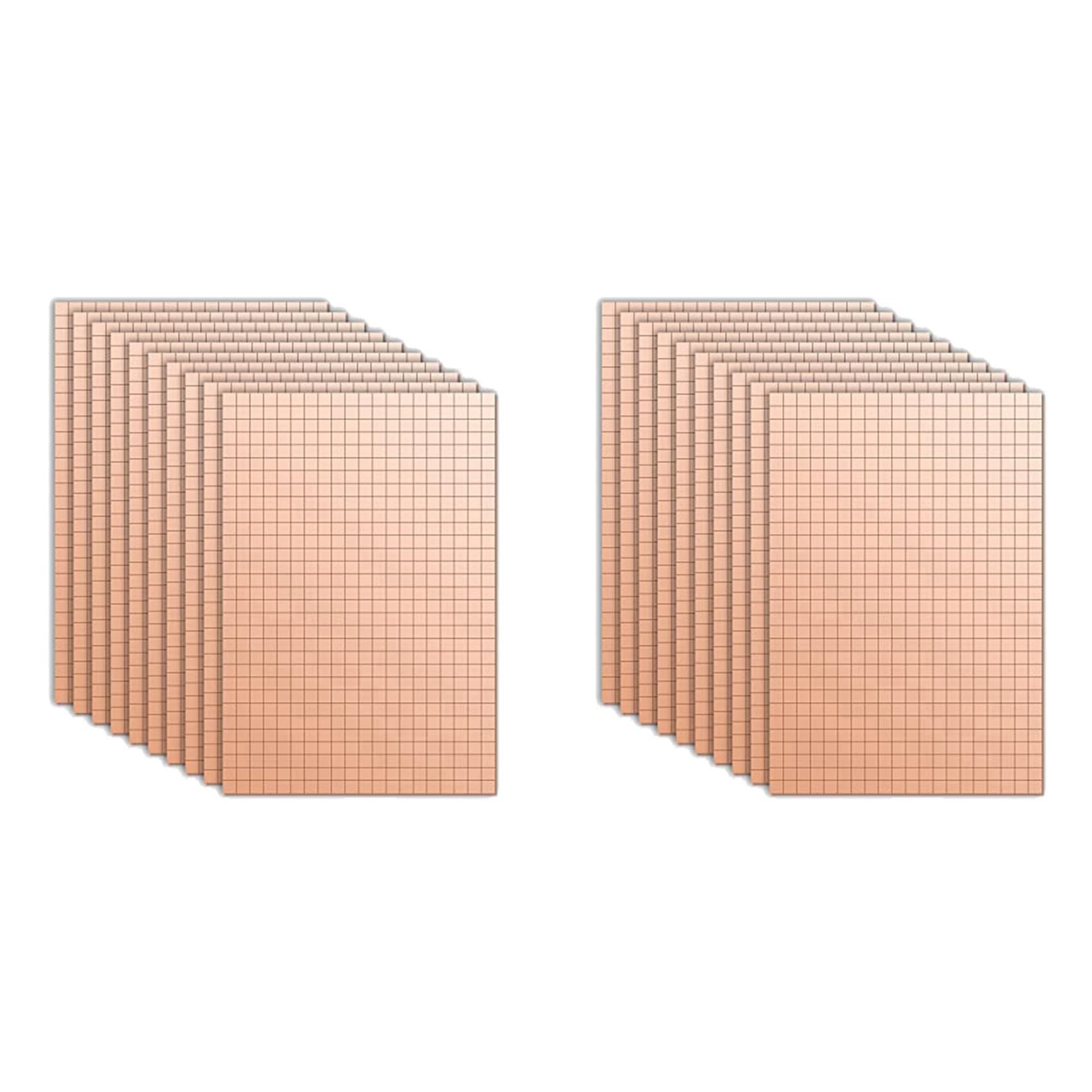 Vjsujehgy 12000Pcs Self-Adhesive Mirrors Mosaic Tiles, 20 Sheets Glass Tile 5X5mm Glass Mirrors Mosaic Tiles Sticker (Rose Gold)