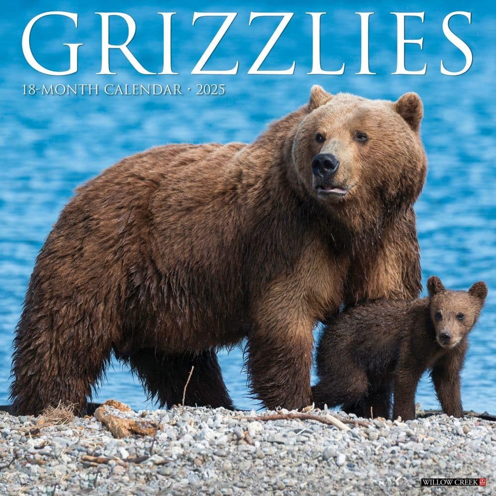 Grizzlies 2025 12" x 12" Wall Calendar