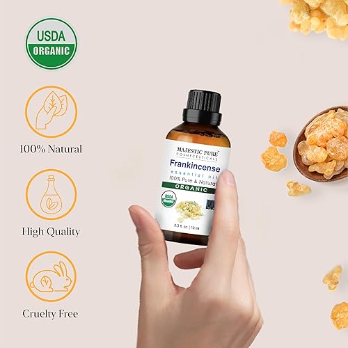 Miniatura 49 de Majestic Pure Aceite esencial de lavanda 100% puro para aromaterapia, masaje y usos tópicos, perfecto para difusor y difusor de aceites esenciales