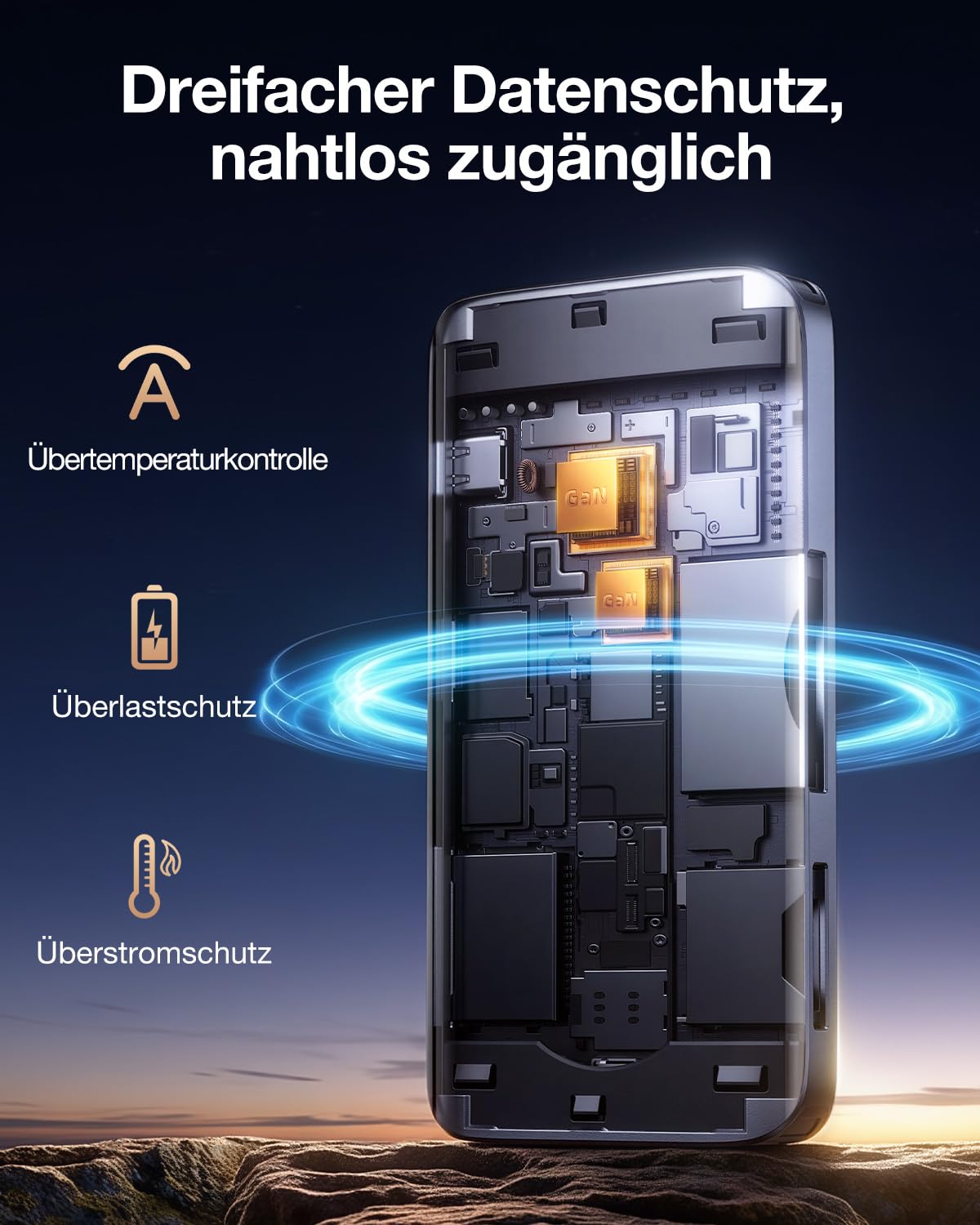 llano CFexpress Typ A/B Kartenleser, 4-in-1 Speicherkartenleser mit RGB-Beleuchtung, USB 3.2 Gen 2 (10 Gbit/s), kompatibel mit Windows, macOS, Linux, iOS, iPadOS und Android, Grau