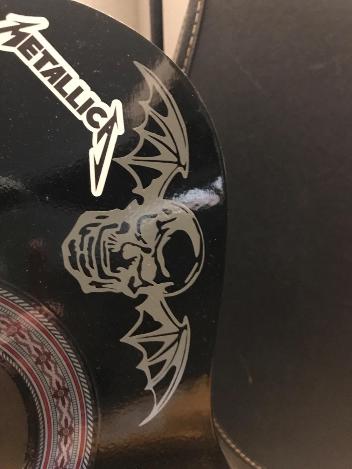 Avenged Sevenfold Deathbat [Pick Any Color] Vinyl Transfer Sticker ...