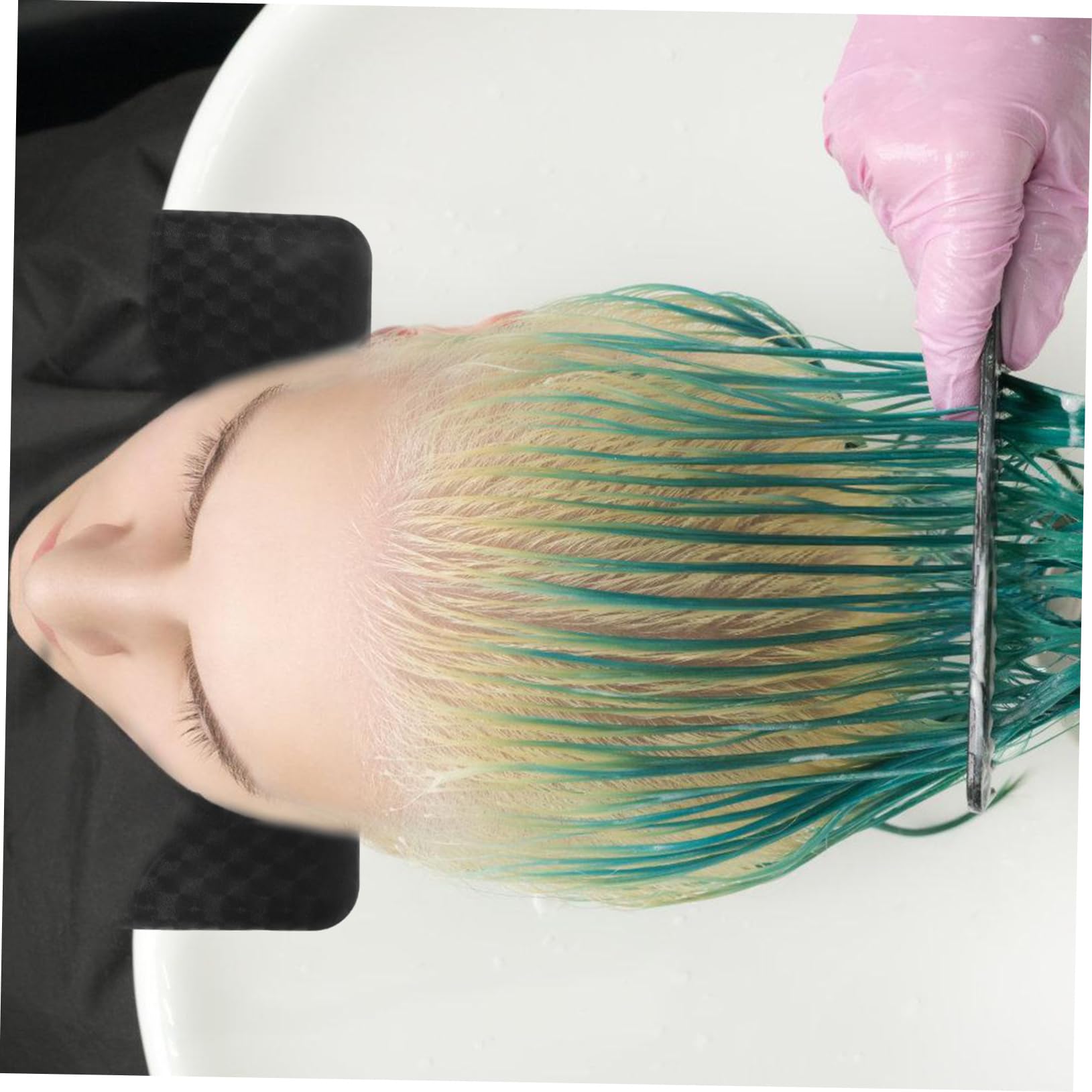 FRCOLOR Reposacabezas Almohada Cervical Lavabo Almohada Champú Bañera Cojín Cómodo Lavado Cabello
