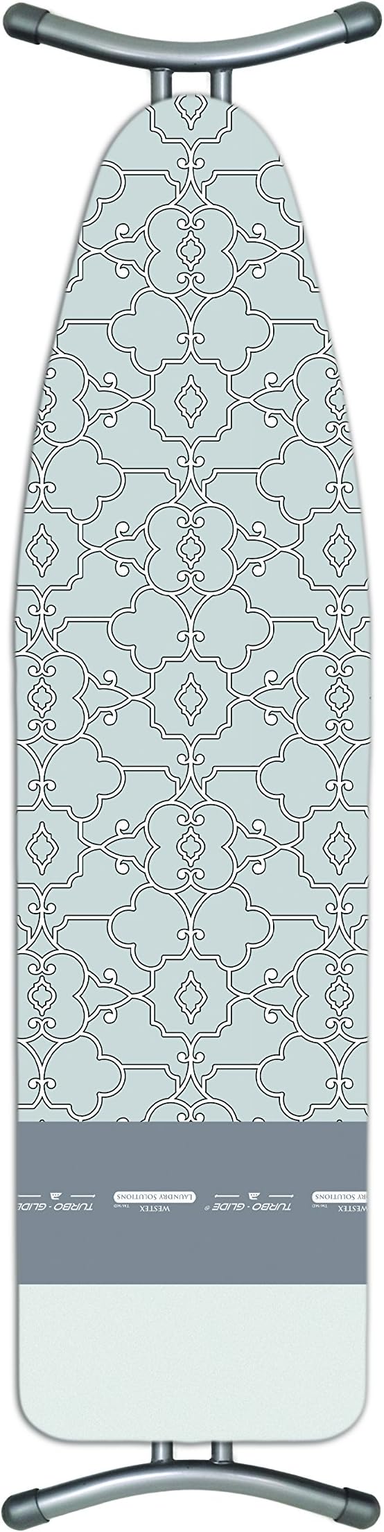 Laundry Solutions by Westex Advanced European Milano Ironing Board Cover, Gray