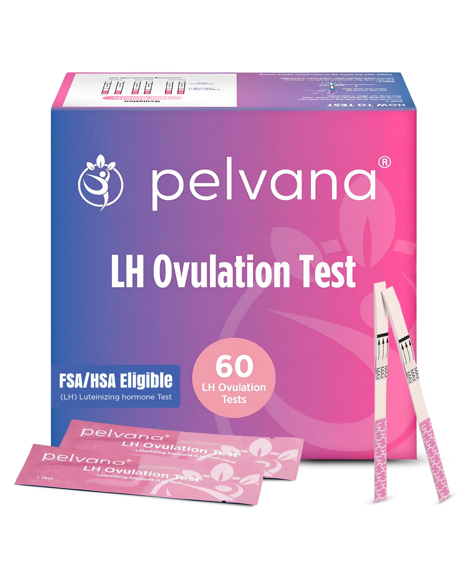 Pelvana 60 LH Ovulation Test Kit—Easy to Use—Identify Peak - home tests | Mubboo