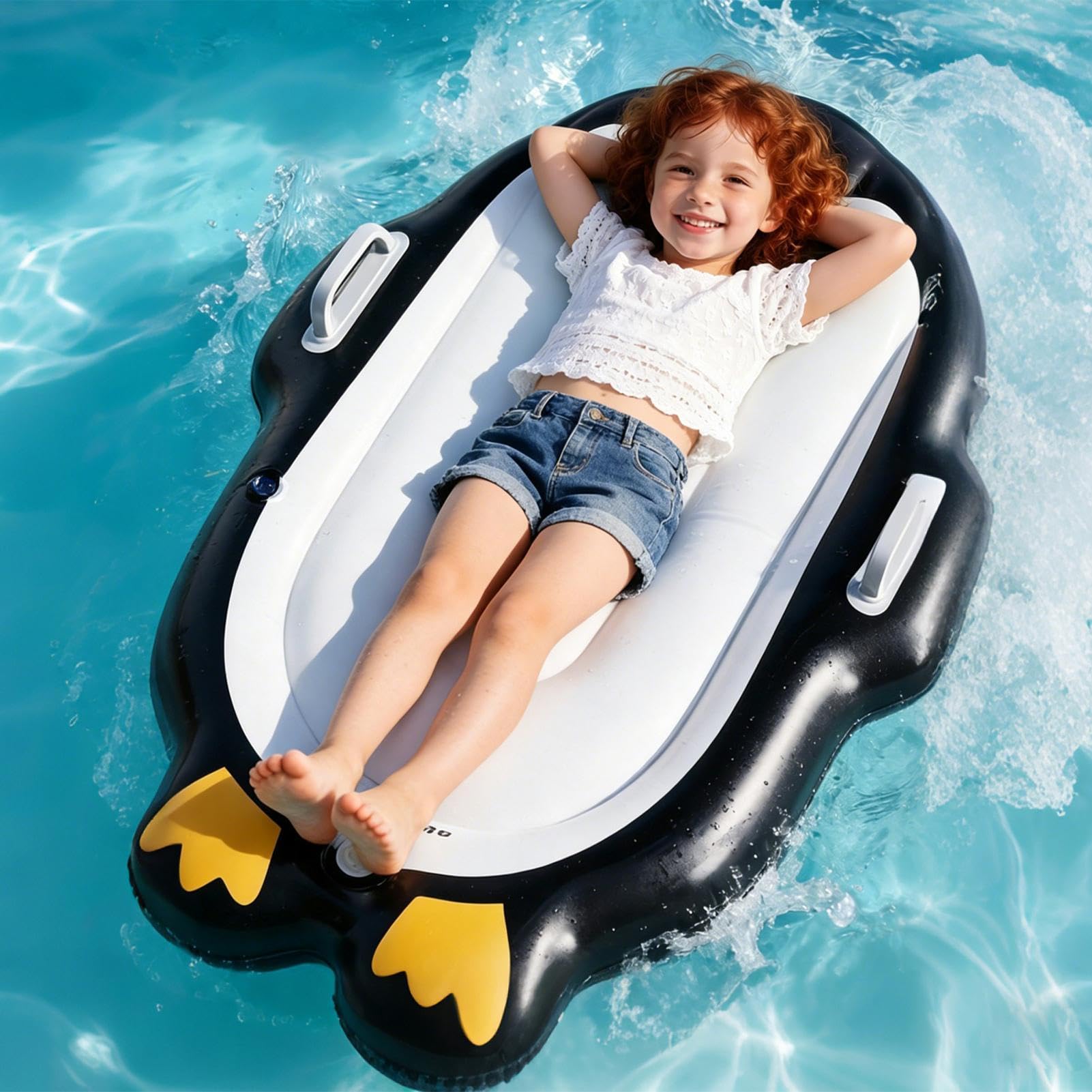 Tavola da Surf gonfiabile per bambini con manico per scivolamenti
