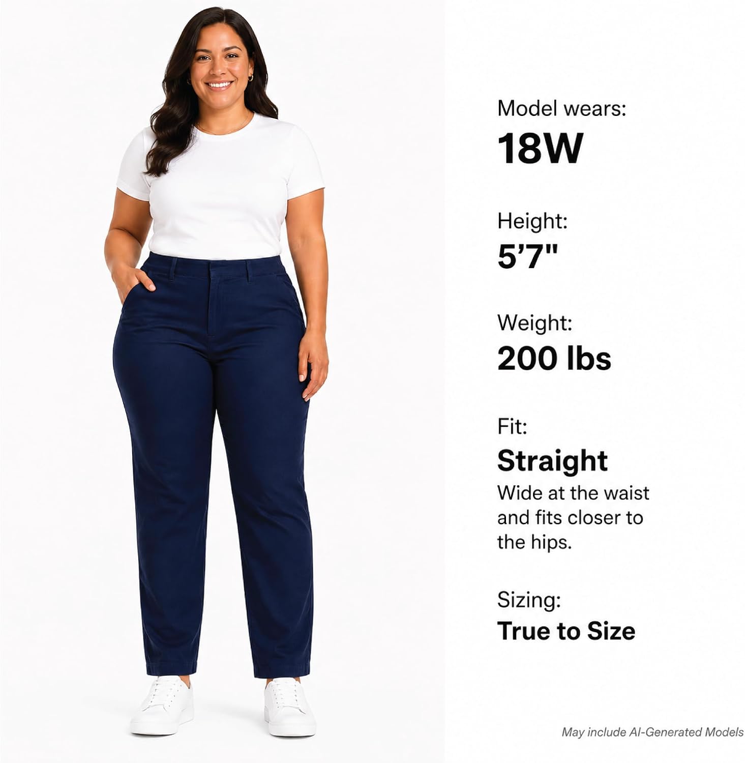 Dickies Women's Original Fit Twill Pants Straight Leg Non Stretch | Straight Fit, Wide at Waist & Fits Closer Through Hips, Straight Leg Opening, High-Rise Belt-Loop Waistband