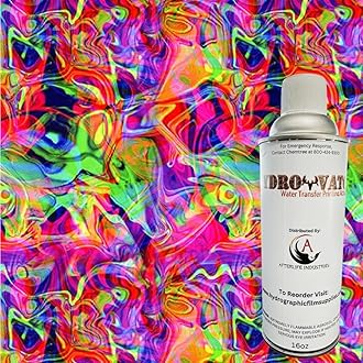 Hydrographic Film & Activator Smokey Color, 16 oz Hydrovator. Hydro Dipping, Water Transfer Film, Hydrographic Dipping, Hydrographic Activator, Hydrographics, Water Transfer Printing