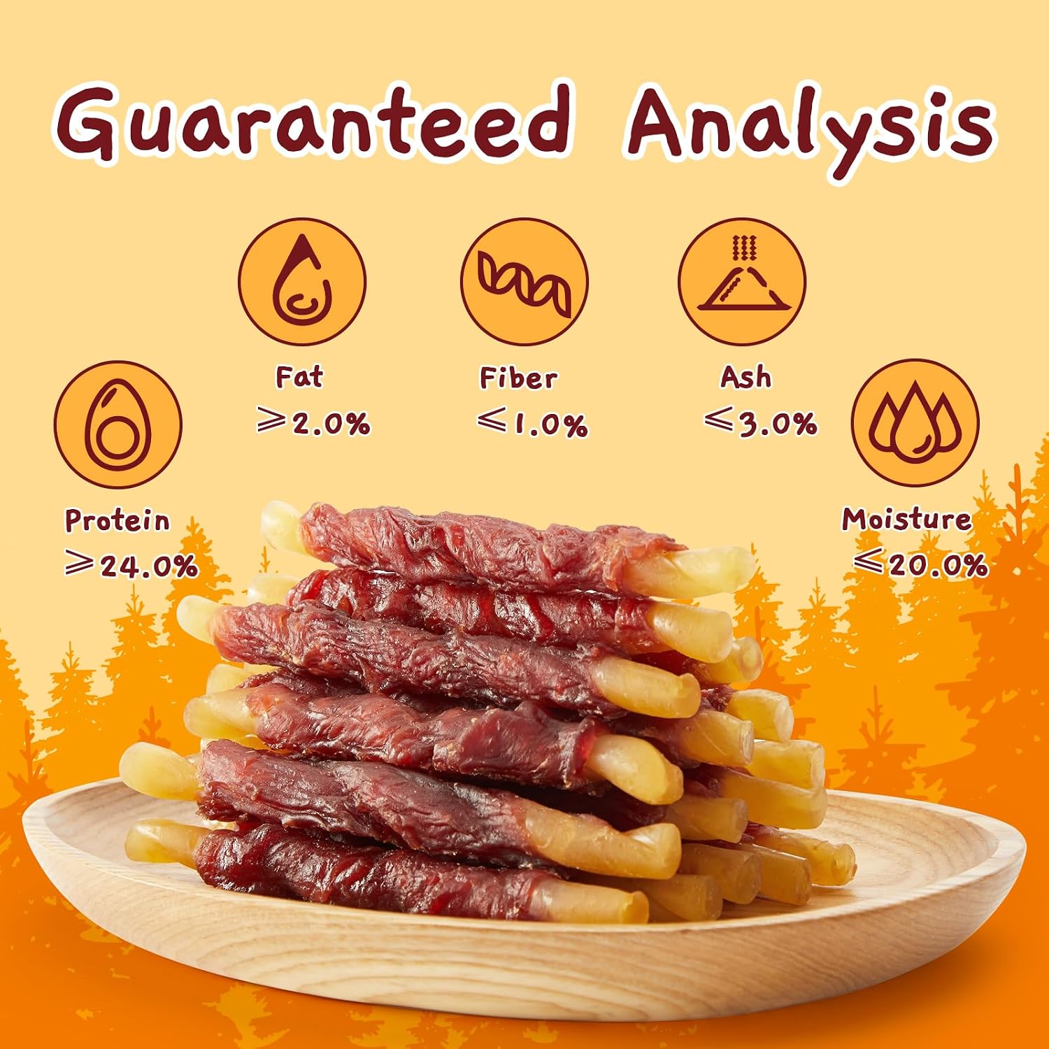  Duck Wrapped Dog Treats, Rawhide Free Cod Sticks, 10.6 oz thumbnail