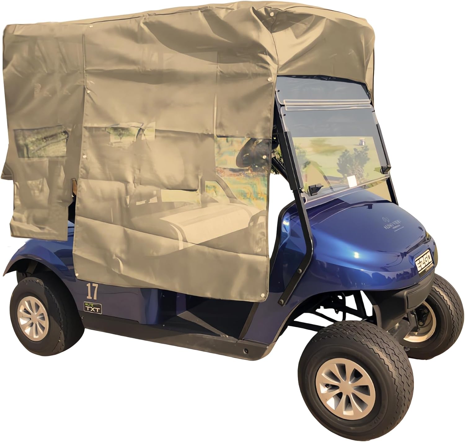 Formosa® Premium Golf Cart Sun Shade Cover - Stay Cool on The Course | Adjustable Panels | UV Protection | Easy Installation
