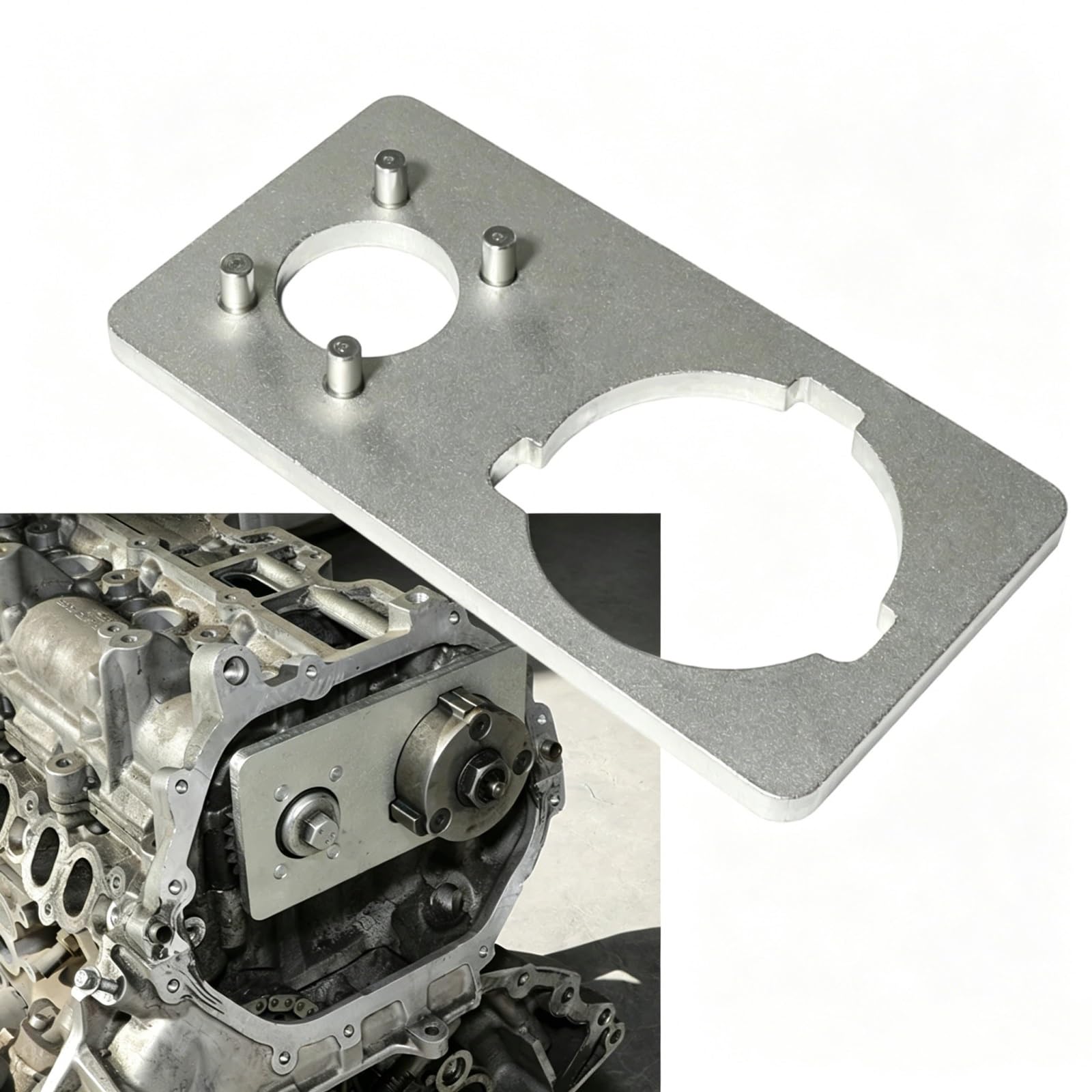 Kit Messa in Fase Compatibile Con Range Per Rover Per Evoque 2.0T 2015-2020 Kit Di Attrezzi Per Il Bloccaggio E L'allineamento Dell'albero A Camme Del Motore 303-1630 303-1631