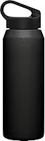 Vista 3 de CamelBak Botella con tapa de transporte, acero inoxidable aislado al vacío, fácil de transportar Negro