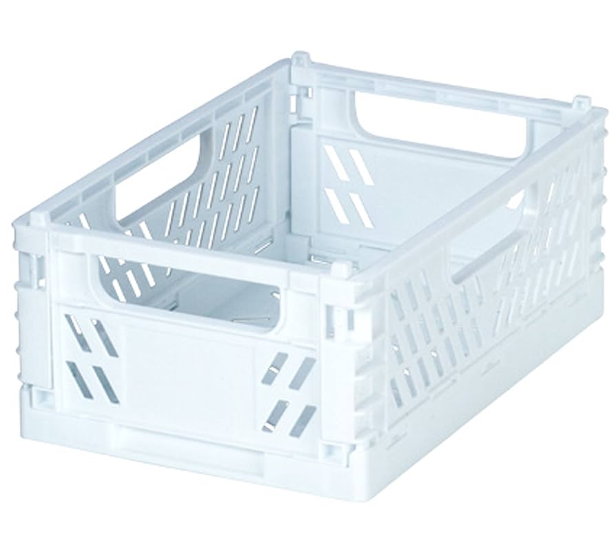 Amazon｜スタッキング できる 折りたたみ ミニ コンテナ