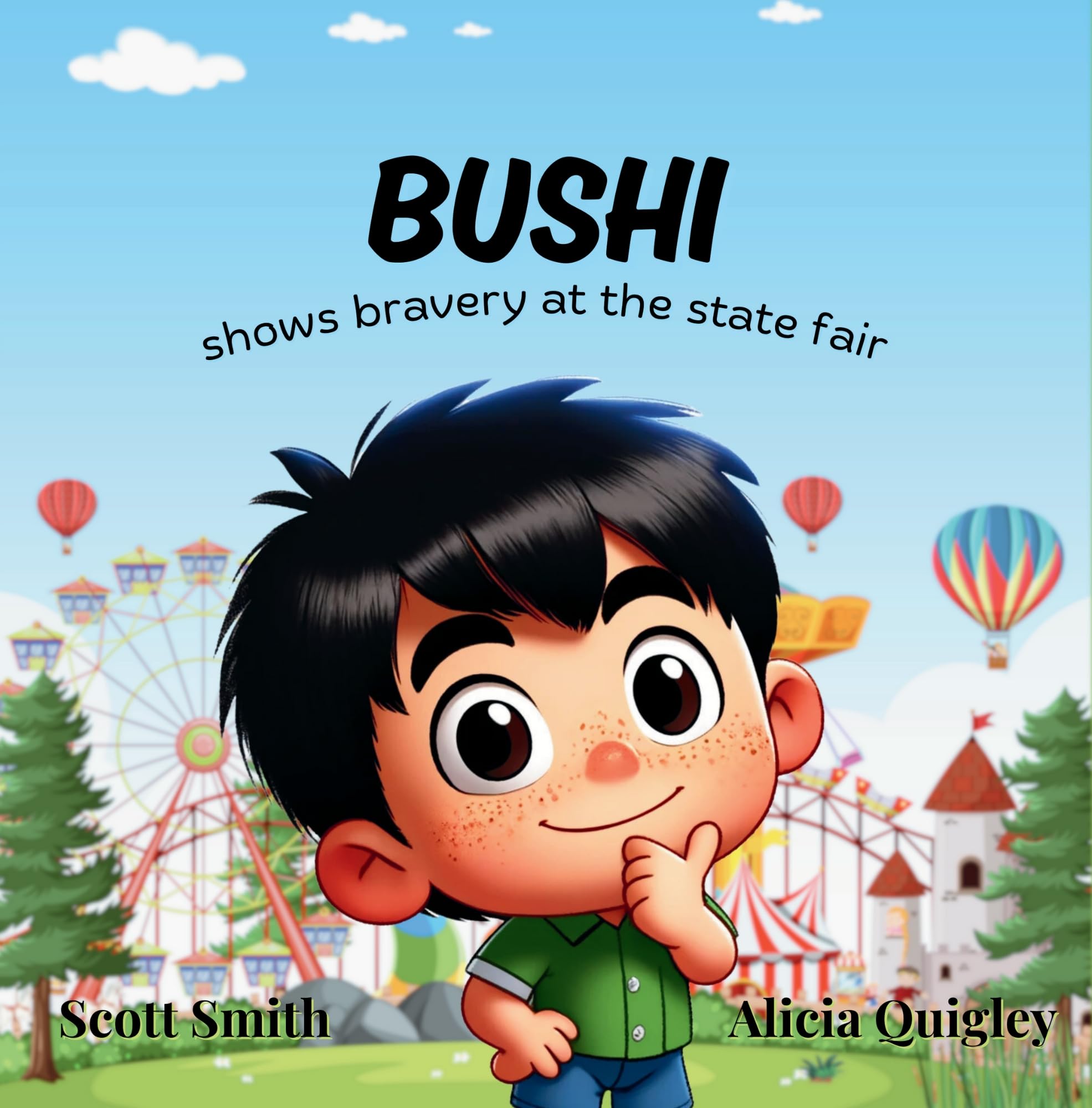 BUSHI: shows bravery at the state fair