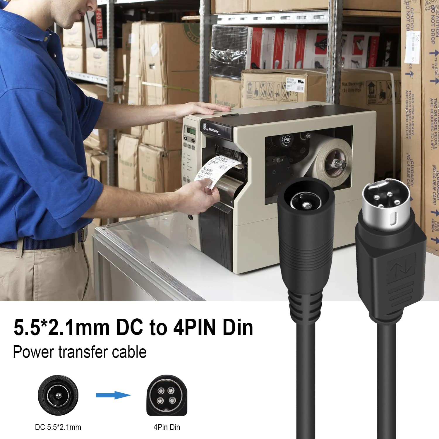 Cavo Alimentazione Presa Accendisigari Cavo Futheda DC 12-24 V Per Auto - Adattatore Da Accendisigari A Jack 5.5 Mm, Ideale Per Frigoriferi E Pompe Presa Accendisigari 5.5x2.1mm - Foto 6