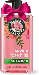 Herbal Essences Rose Hips Smooth Shampoo 29.2 oz - Vitamin E & Jojoba for Shiny, Smooth Hair, Color-Safe, Cruelty-Free, Floral Scent