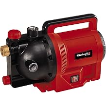 Einhell Gartenpumpe GC-GP 1045 1.050 W, max. 4500 L/h, max. Forderhohe 48 m, Wasserfullanzeige, Wassereinfulloffnung /-ablassschraube, Frostschutz, Thermoschutz