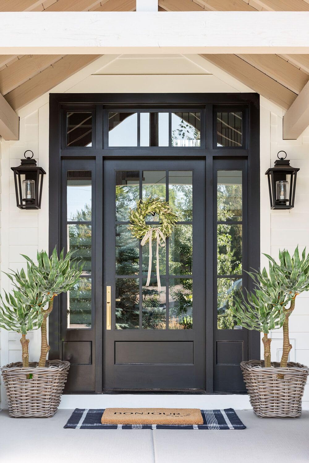 3Ft Tall Artificial Agave Plants Fake Plants Large Yucca Elephantipes in Pots Agave Americana Artificial Tree for Home Office Décor