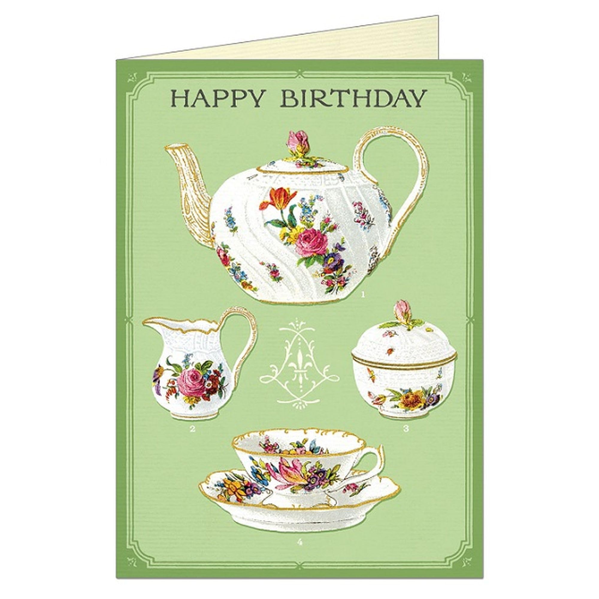 Happy Birthday Tea - Greeting Card