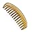 Onedor Handmade 100% Natural Green Sandalwood Hair Combs - Anti-Static Sandalwood Scent Natural Hair Detangler Wooden Comb (Oval Wide Tooth)