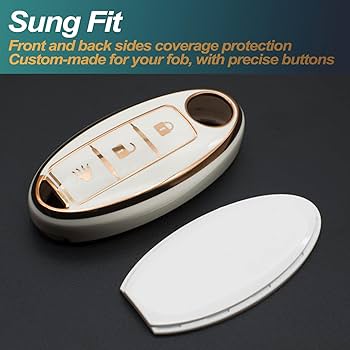 Amazon.com: FEYOUN Key Fob Cover Compatible with Nissan 370Z