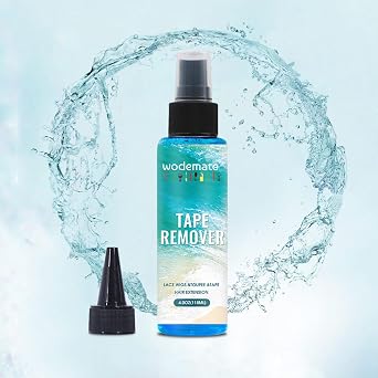 Tape in Extension Remover, Fast Acting Hair Extensions Tape & Adhesive Remover Spray, Lace Glue Remover Spray for Wigs | No Greasy | Gentle on Skin | 4OZ