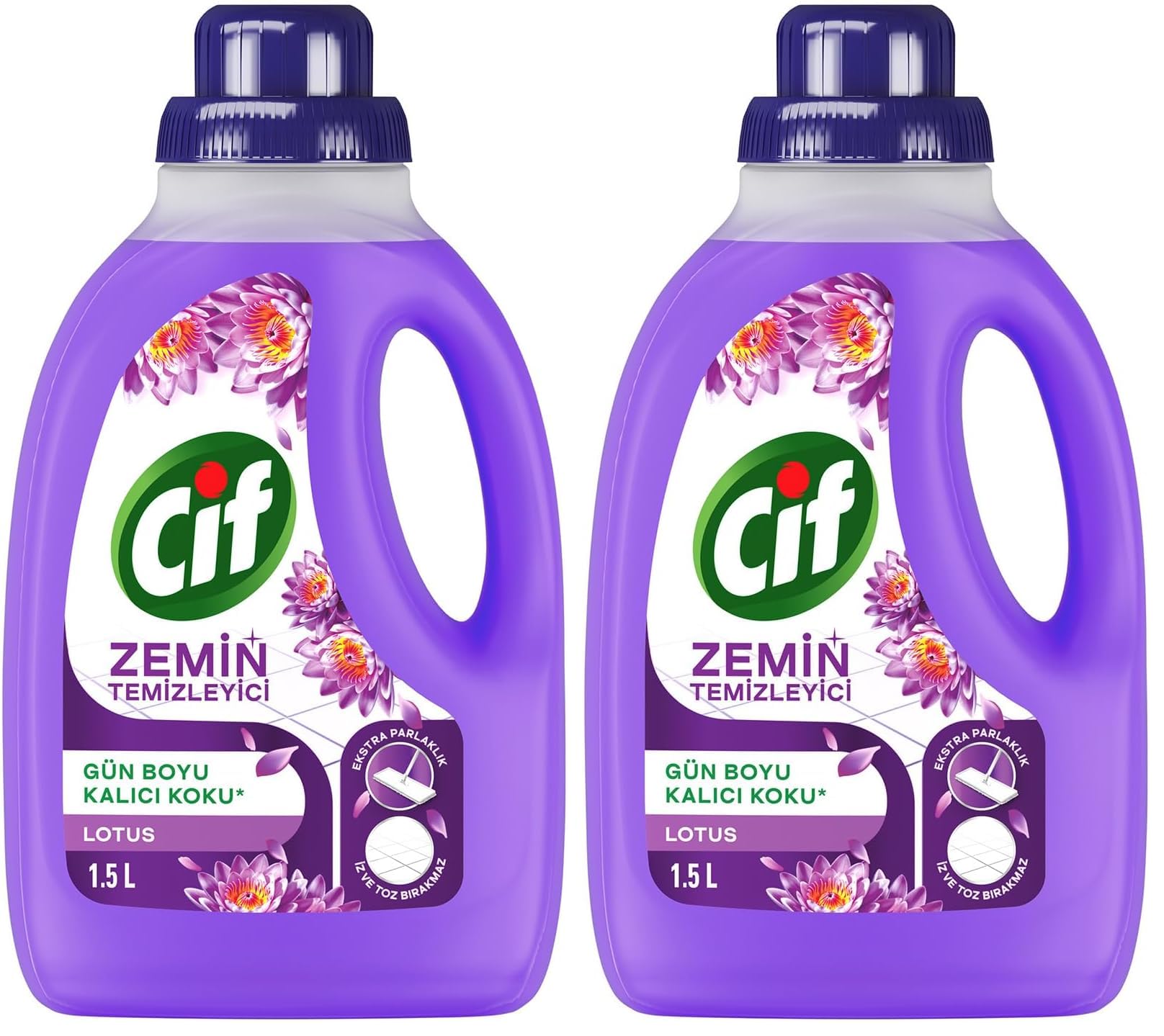 Cif Zemin Temizleyici Lotus 1500 ml 2li paket