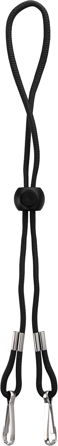 5 Pack - Adjustable Face Mask Lanyard - Handy & Convenient Safety Mask Holder & Hanger - Can Also Be Used as Strap Extender or Clip to Protect Ears - for Men Women and Kids