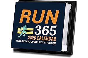 2025 Daily Desk Calendar for Runners: Fuel Your Run with Motivation and Inspiration
