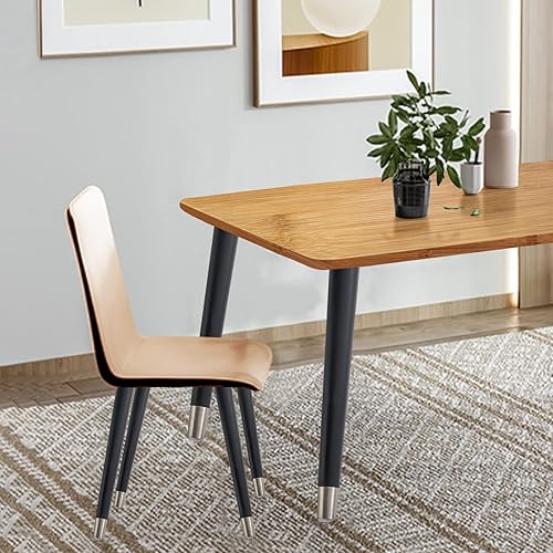 Miniatura 3 de TEMI Patas de mesa de madera de 16 pulgadas  Juego de 4 patas de madera prémium para muebles, escritorio, mesa auxiliar, banco, silla, aparador,