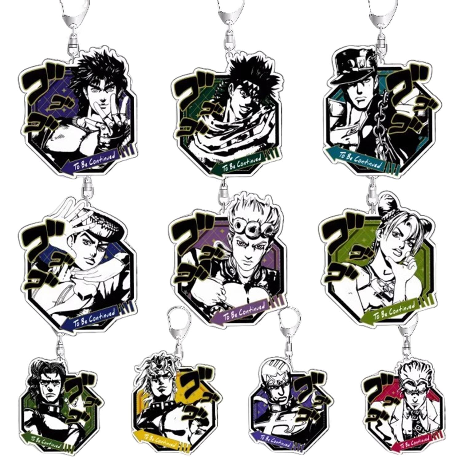 Amazon.co.jp: ジョジョの奇妙な冒険 キーホルダー JOJO'S キー