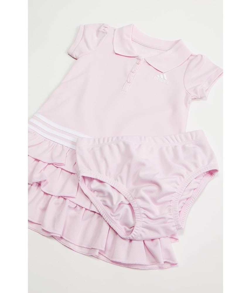 [ADIDAS] ポロシャツ ワンピース POLO DRESS 23SS ピンク adidas（アディダス）の「ポロワンピース / アディダス