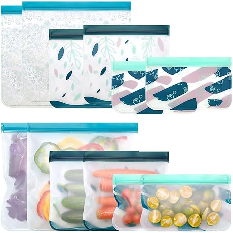 Reusable Silicone Snack Bags