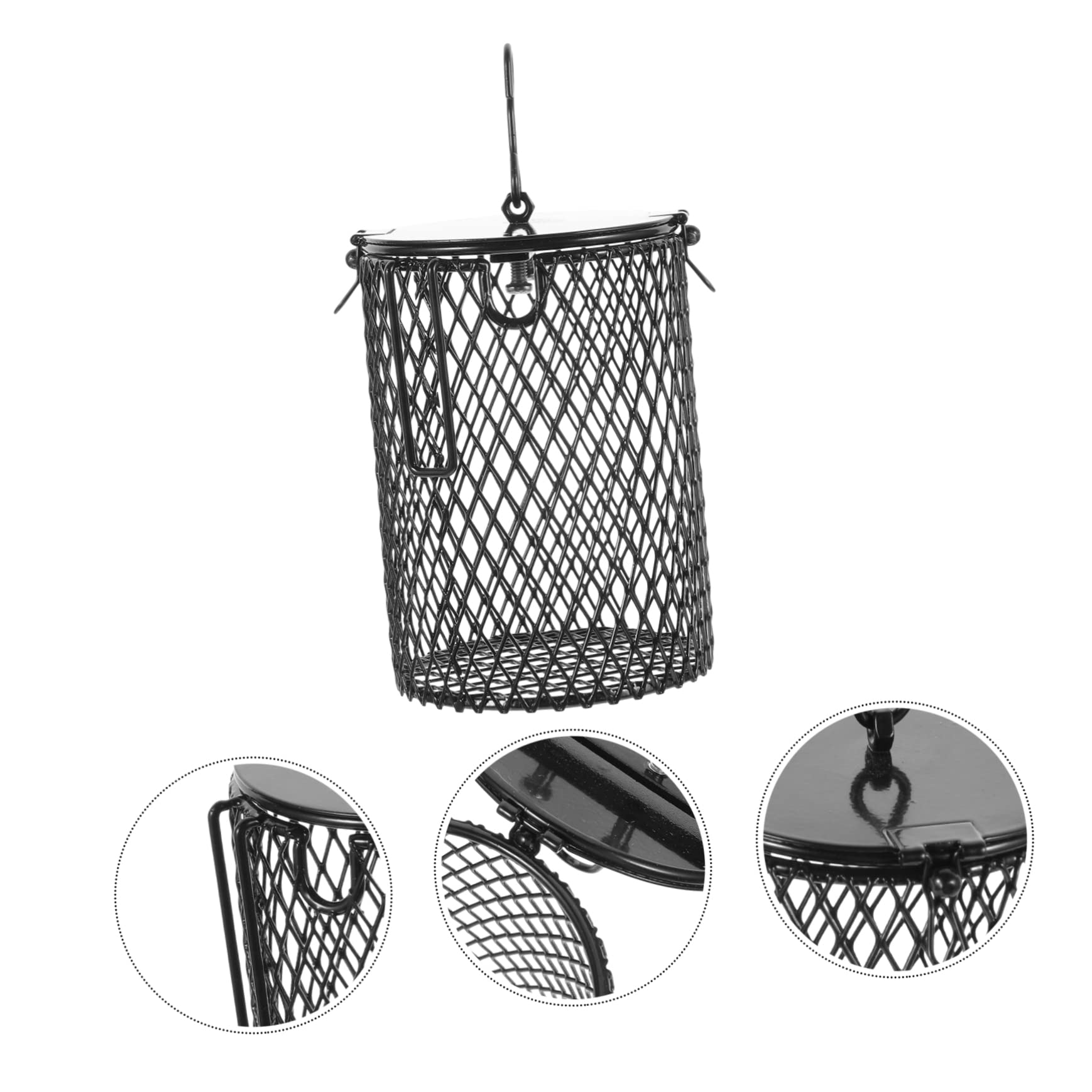 COLLBATH 3 Pezzi Griglia per Lampada Riscaldante Rettili Kit Lampada per Uccelli Paralume per Rettili Lampadina per Riscaldante i Recinto Oscurato Zoo Animali