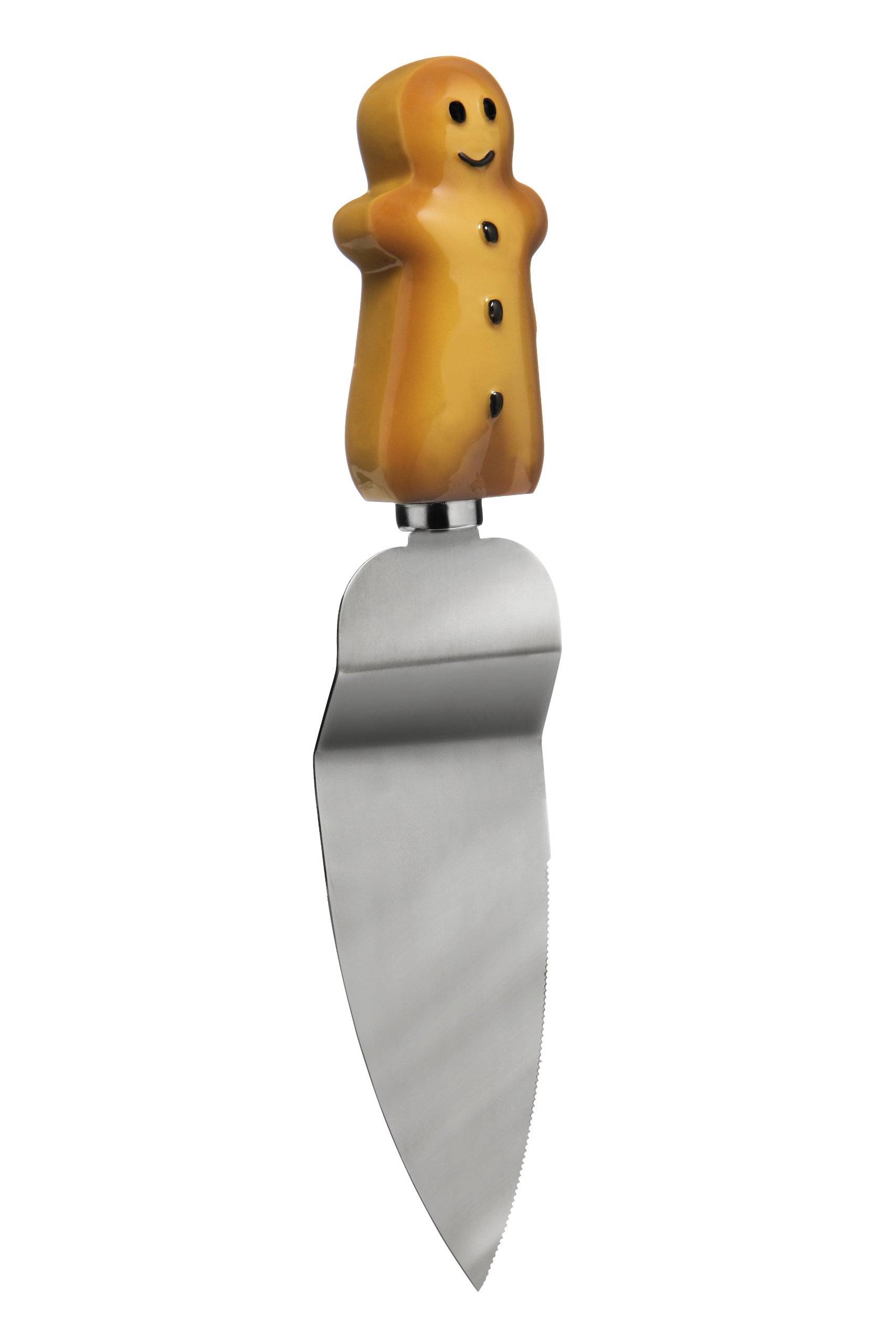 Premier Silver Housewares Gingerbread Man Cake Slice,