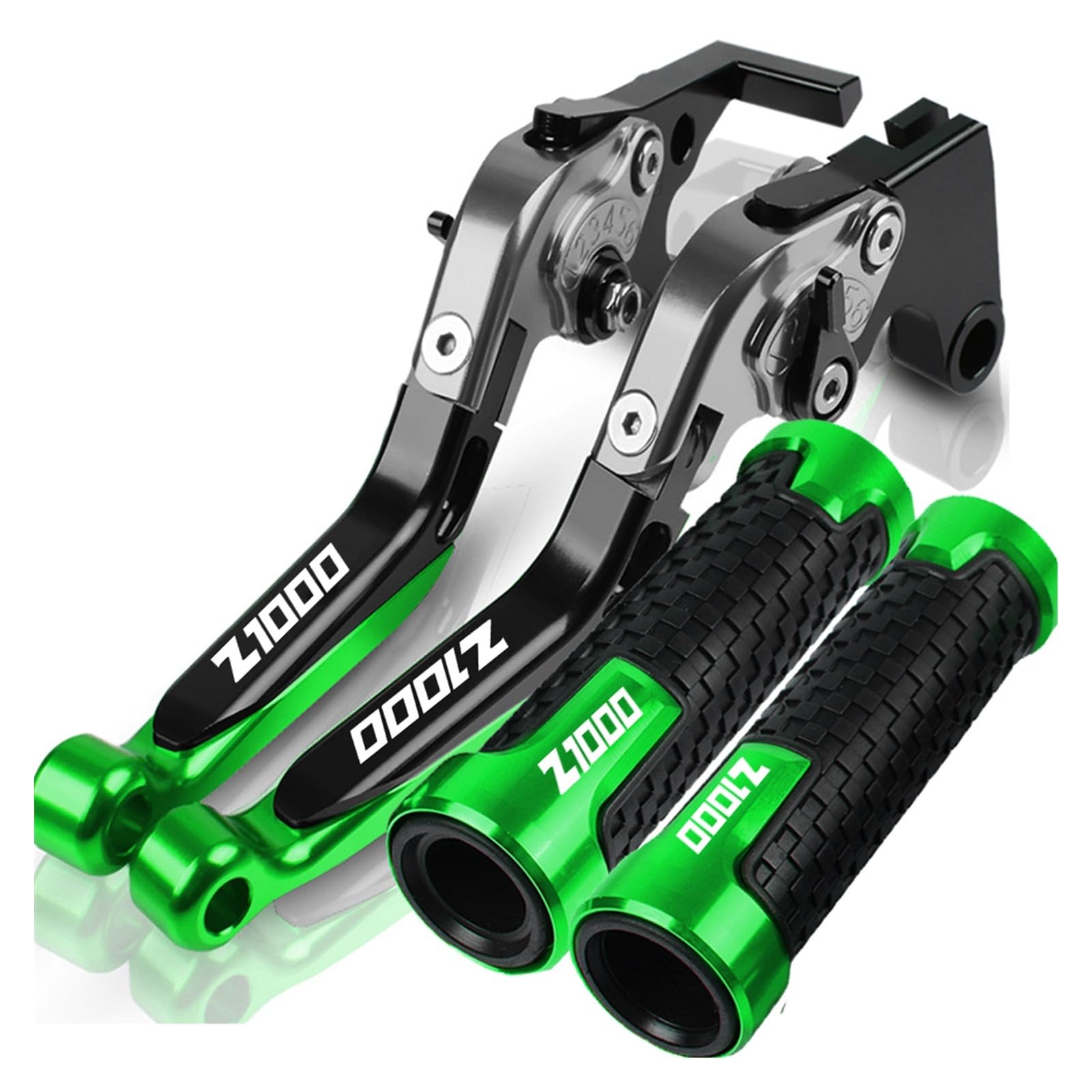 Leve del freno a mano Per Kawasaki Per Z1000 Per 2003 2004 2005 2006 Leve freno frizione regolabili Manopole manubrio Accessori moto Per Leve freno mano(18)