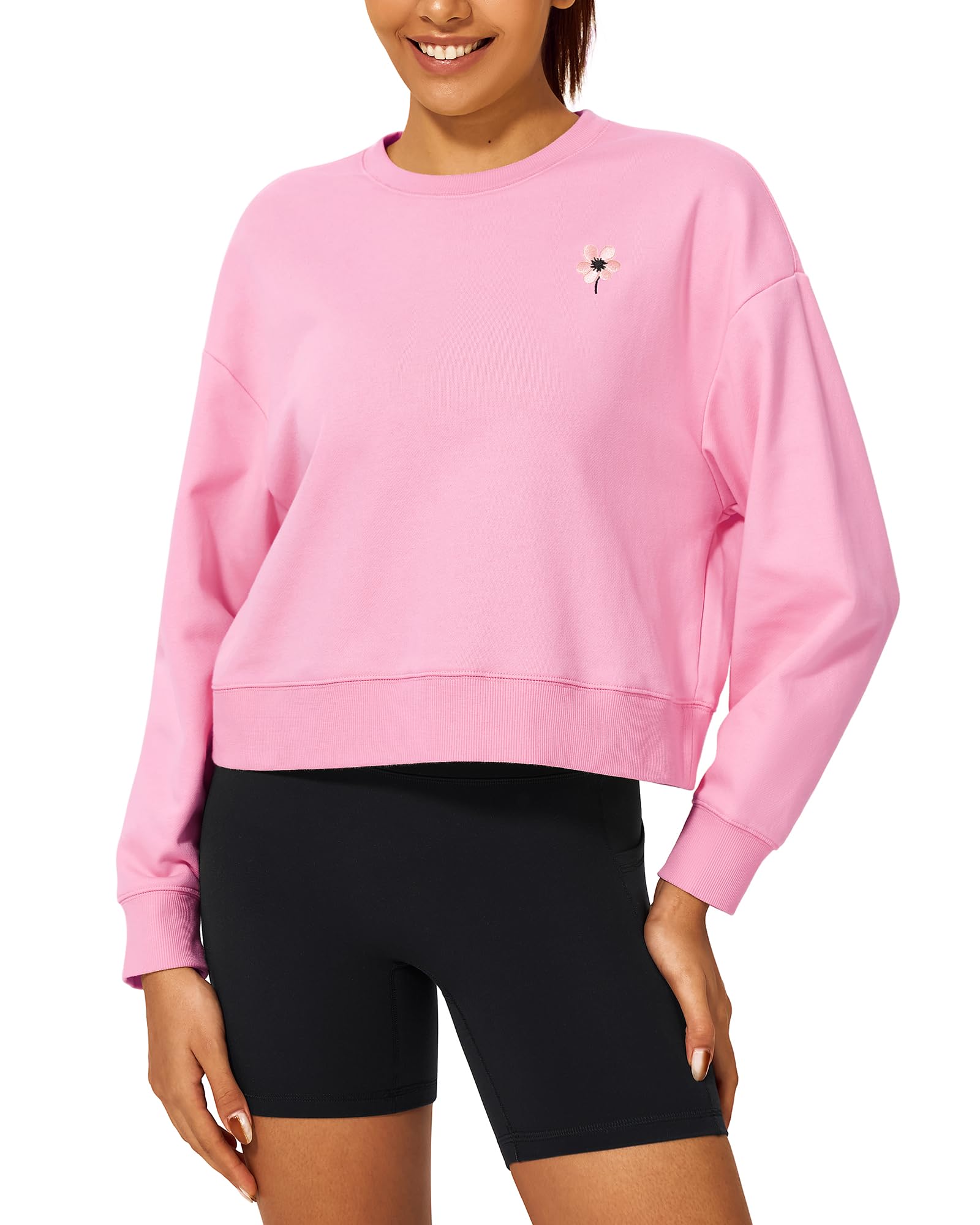 Stelle Womens Cropped Sweatshirt