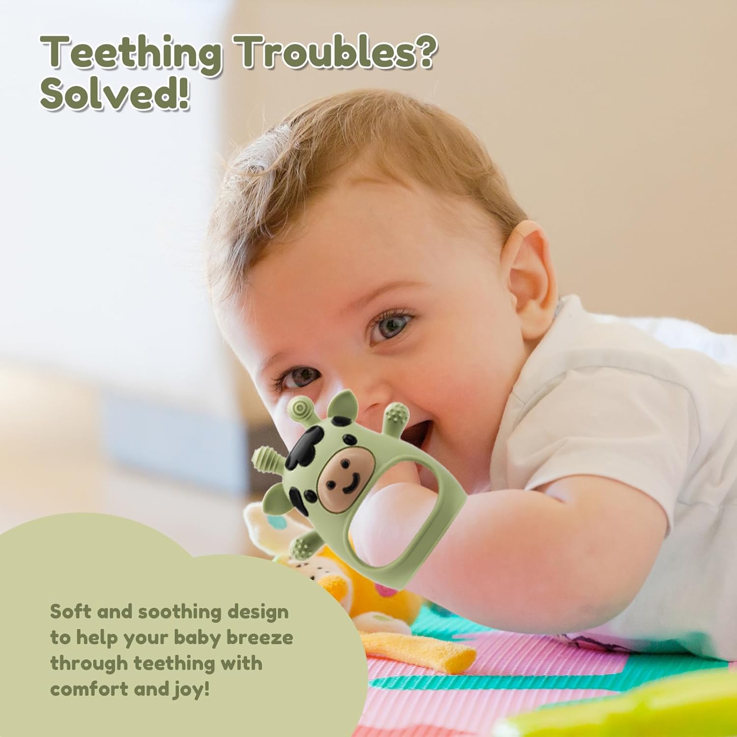 Soothing Relief: Review of the 2 Pack Baby Teething Toys & Mittens!