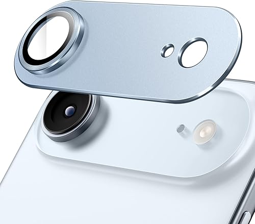 Miniatura 8 de JETech Protector de lente de cámara para iPhone 15 Pro de 6.1 pulgadas y iPhone 15 Pro Max de 6.7 pulgadas, cubierta de anillo de vidrio templado