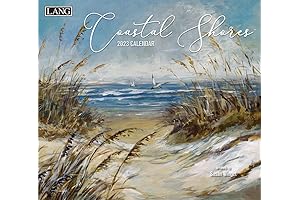 LANG Seaside 2023 Wall Calendar by Lang Companies, COASTAL SHORES