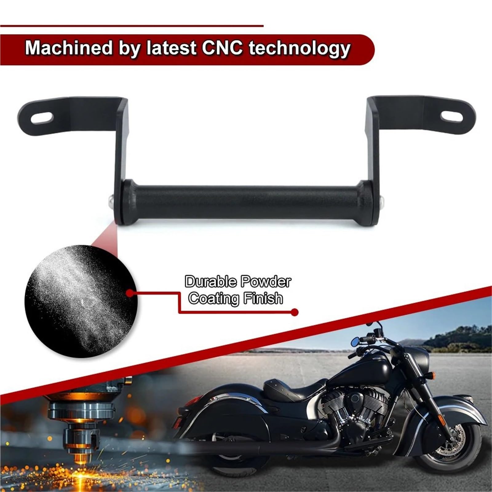 Uchwyt do nawigacji GPS motocyklowej Pate pasujący do Piaggio Beverly 300 400 2021 2022 2023 2024 Motocyklowy uchwyt do nawigacji