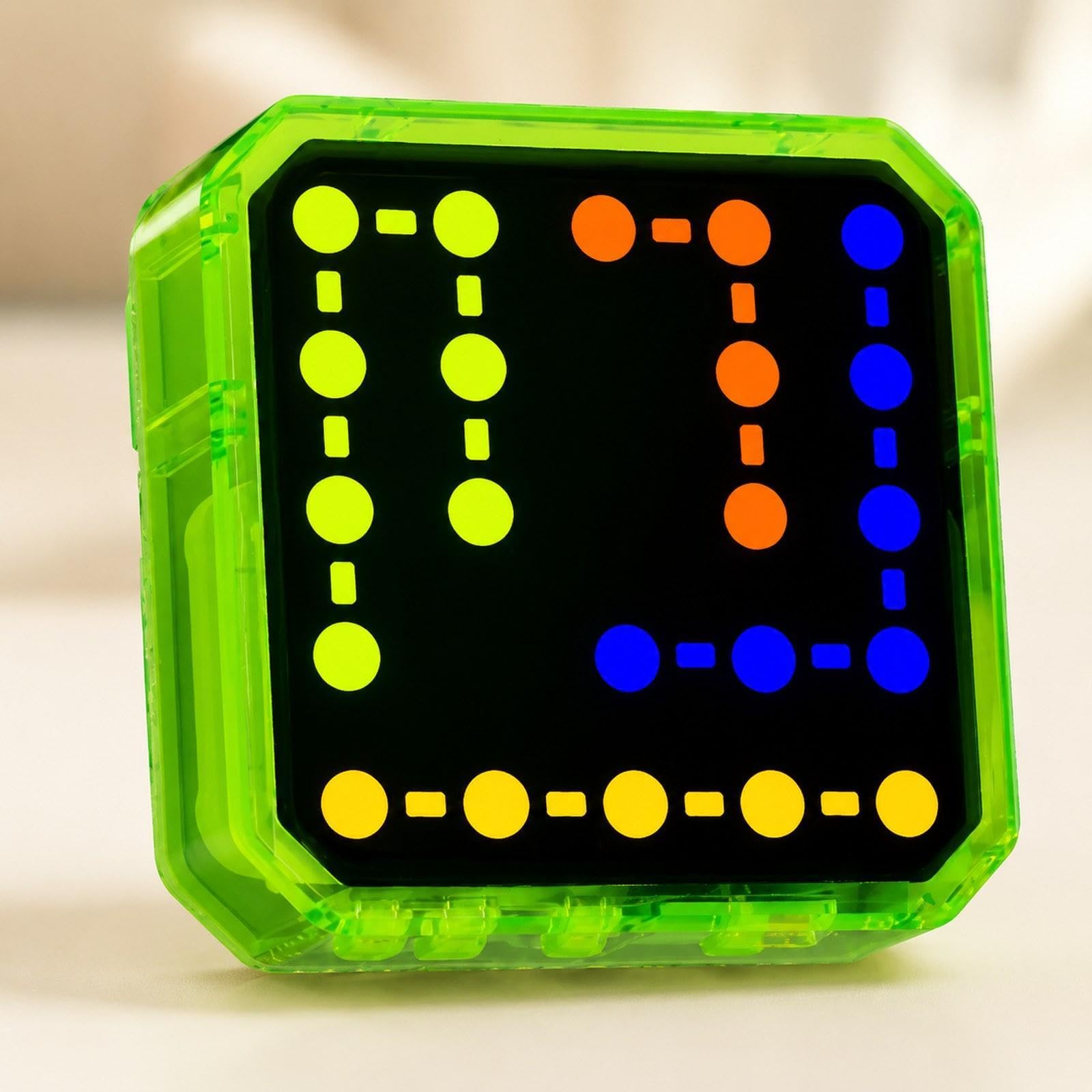 harayaa Macchina per Giochi di logica per Bambini, Giocattolo educativo per l'allenamento cerebrale, Divertente Gioco elettronico per Bambini e Adulti, Verde