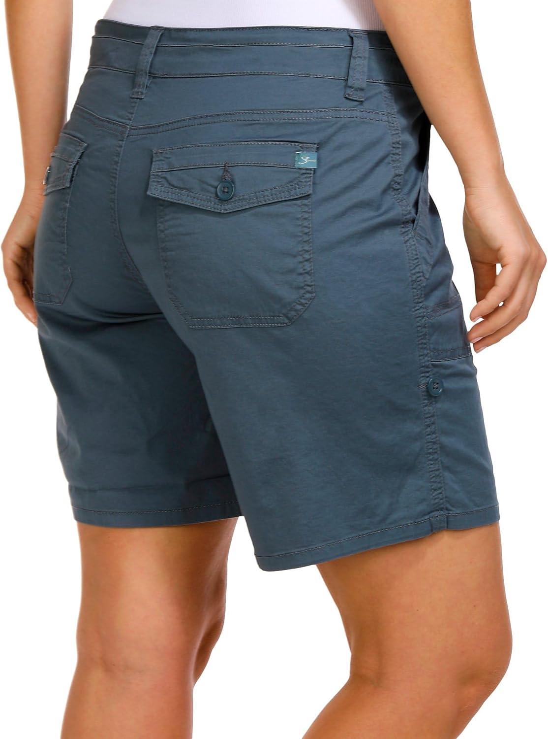 Marty Drawcord Stretch Midi Length Convertible Short - Image 2