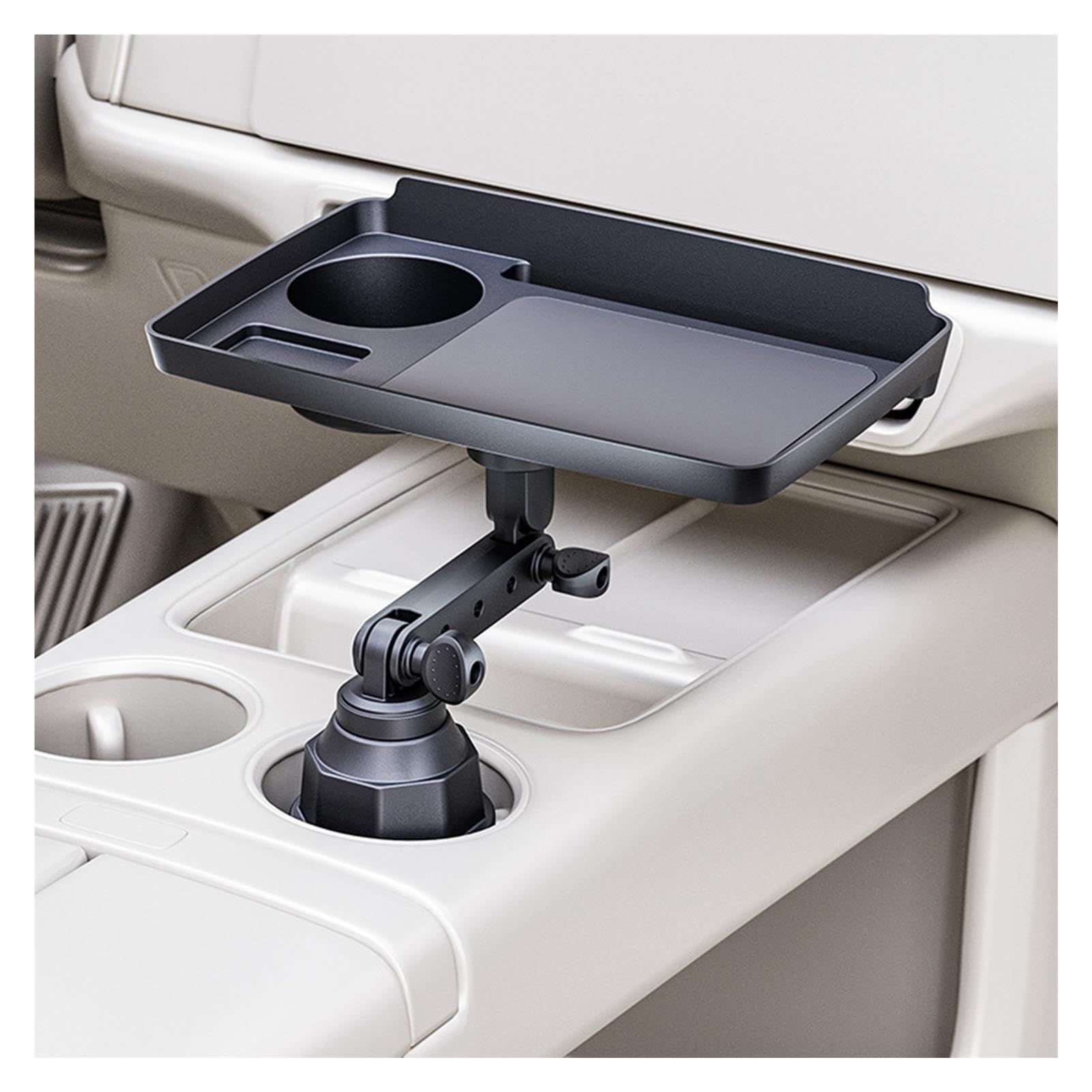 Mesa de Bandeja Universal para portavasos Coche con Soporte para teléfono