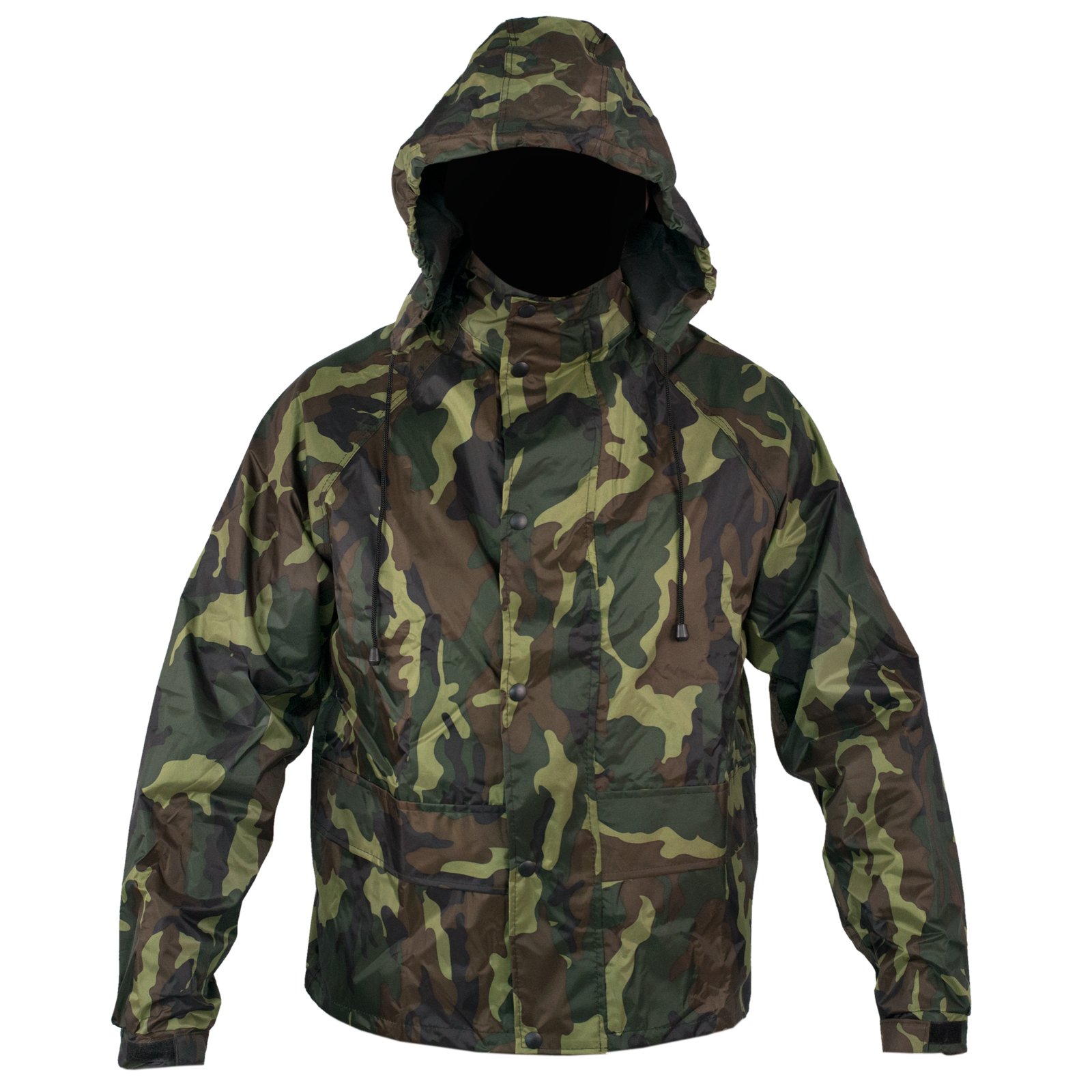A-PRO SRL Anti Pluie Combinaison Blouson Pantalon Pêche Chasse Capuche Impermeable Vert