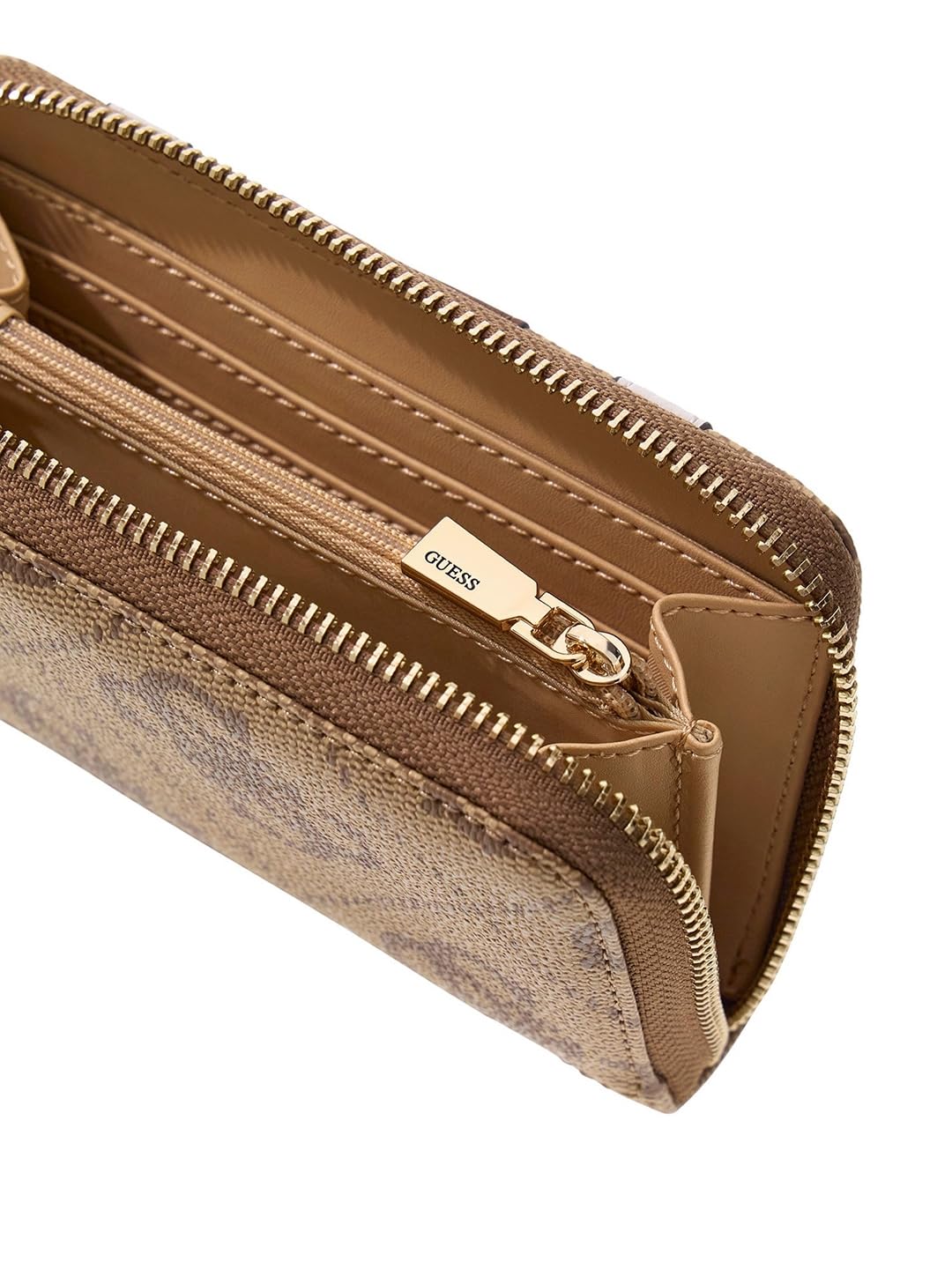 Guess Laurel Ii SLG Med Zip Around CLO - Coal Logo One Size